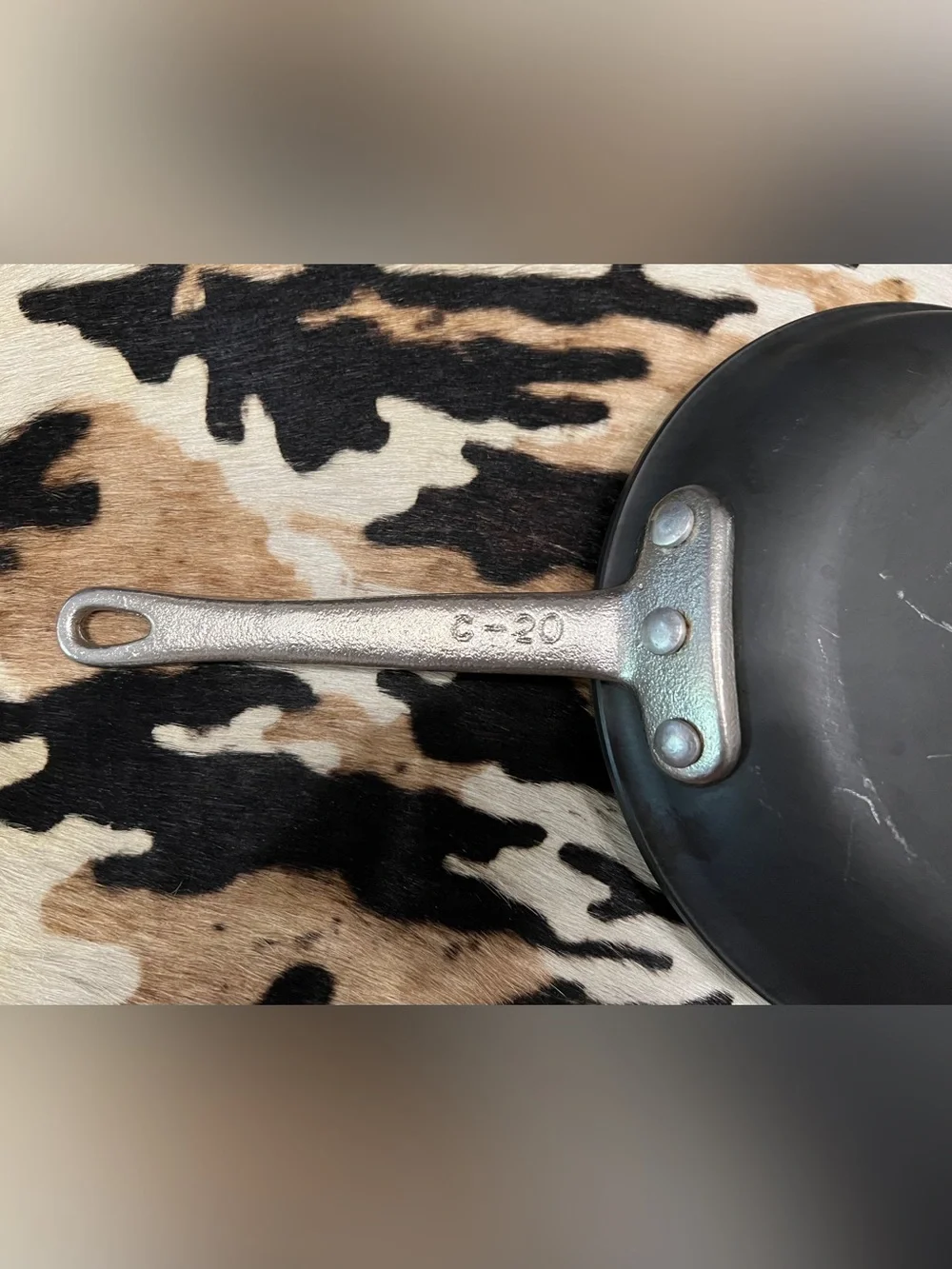 Vintage Commercial Aluminum Cookware Toledo Ohio - Saute Pan